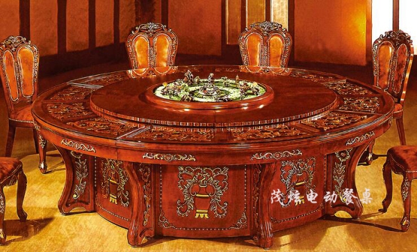 電動餐桌效果圖